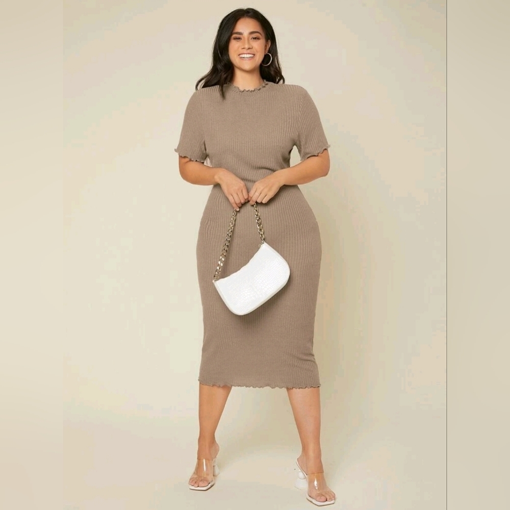 Brown dress